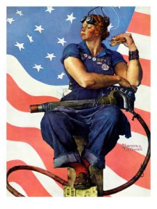 Norman Rockwell's Rosie the Riveter